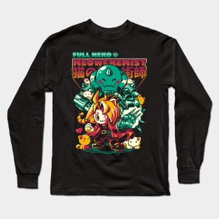 Full Neko Meowchemist - Anime Long Sleeve T-Shirt